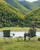Songmics Campingstuhl mit Transporttasche, klappbar, 2er Set, Eisen / Polyester grün, 52 x 84 x 81 cm Bild 5
