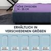 MOON Heimtextilien Spannbettlaken MOON-Luxury Spannbettlaken Jersey Stretch 230g/m², 97% Mako-Baumwolle 3% Elastan Bild 4