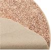 vidaXL Teppichläufer MARSA Gelb 120 x 120 cm Polyester und PVC 42023233 Bild 4