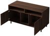Yorbay Mehrzweckschrank Katzentoilettenschrank 120 cm mit Sandauffangmatte Sideboard TV Schrank Bild 2