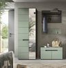 Home affaire Garderoben-Set REHAT, TOPSELLER!, 4-teilig, Breite 160cm, individuell stellbar, (Set, 3-St, bestehend aus: Garderobenschrank, Sitzbank, Paneel, Hakenleiste), Garderobenkombination, Kombination, Set, Flurgarderobe, Diele Bild 1