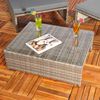 Sitzgarnitur Gartenmöbel Sitzgruppe Lounge Poly Rattan Möbel Set Gartengarnitur Bild 2