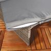 Sitzgarnitur Gartenmöbel Sitzgruppe Lounge Poly Rattan Möbel Set Gartengarnitur Bild 4