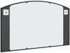 vidaXL Wandspiegel Schwarz 100x60 cm Gewölbt Eisen 358639 Bild 5