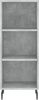 Sideboard, Kommode Betongrau 34,5x32,5x90 cm Holzwerkstoff j1173p Bild 4