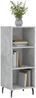 Sideboard, Kommode Betongrau 34,5x32,5x90 cm Holzwerkstoff j1173p Bild 3