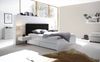 Hasena pronto - Wood Otello Massivholzbett 160x200 Buche weiss deckend, lackiert 336-Kul smoke Bild 2
