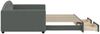 vidaXL Tagesbett Ausziehbar mit Schubladen Dunkelgrau 100x200 cm Stoff 3197230 Bild 4