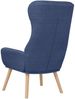 vidaXL Relaxsessel Blau Stoff 341294 Bild 5