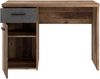FORTE Winnie Schreibtisch, Holzwerkstoff, Braun/Grau, 110 x 76,3 x 60 cm Bild 4