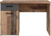 FORTE Winnie Schreibtisch, Holzwerkstoff, Braun/Grau, 110 x 76,3 x 60 cm Bild 2