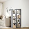vidaXL Raumteiler-Bücherregal Grau Sonoma 69,5x29x137,5 cm 858026 Bild 4