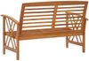 vidaXL Gartenbank 119 cm Massivholz Akazie 310269 Bild 4