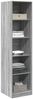vidaXL Kleiderschrank Grau Sonoma 50x50x200 cm Holzwerkstoff 3307716 Bild 3