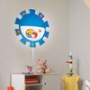 RGB LED Wandlampe, Sticker, dimmbar, Fernbedienung, D 35cm Bild 3