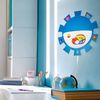 RGB LED Wandlampe, Sticker, dimmbar, Fernbedienung, D 35cm Bild 4