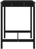 vidaXL Gartentisch Schwarz 82,5x82,5x110 cm Massivholz Kiefer 824085 Bild 5