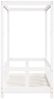 vidaXL Kinderbett Weiß 70x140 cm Massivholz Kiefer 834511 Bild 5