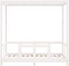vidaXL Kinderbett Weiß 70x140 cm Massivholz Kiefer 834511 Bild 4