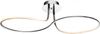 Deckenleuchte LED Wohnzimmer Schlafzimmer Deckenlampe Chrom 67823-30D Bild 1