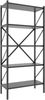 VCM Standregal Insasi 918404 Anthrazit H. 160 x B. 66 x T. 34 cm Bild 2