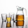 Rungassi Karaffe Karaffe mit 4 Gläser 220ml Wasser Cognac Whisky-Gläser G05, (Set bestehend aus 1 Karaffe und 4 Gläsern) Bild 1