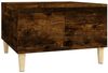 vidaXL Couchtisch Räuchereiche 55x55x36,5 cm Holzwerkstoff 821081 Bild 2