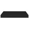 vidaXL Schweberegale 4 Stk. Schwarz 40x23x3,8 cm MDF 323828 Bild 5