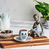 Karaca Kaffeeservice Karaca İznik 80 ml Türkische Kaffeetassen-Set 6er mit Untertassen Bild 3