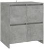 vidaXL Sideboards 2 Stk. Betongrau 70x41x75 cm Holzwerkstoff 3098092 Bild 4