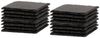 BigDean Schiefer-Untersetzer Set 16 teilig 10x10 cm quadratische Tisch-Untersetzer Servierplatten - 4 Gummifüße zum Schutz Bild 2