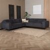 Bronx71 Ecksofa Vegas Bouclé schwarz links/rechts Bild 2