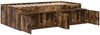 vidaXL Bettrahmen Geräucherte Eiche 90 x 200 cm Holzwerkstoff 3335193 Bild 4