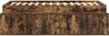 vidaXL Bettrahmen Geräucherte Eiche 90 x 200 cm Holzwerkstoff 3335193 Bild 5