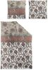 Irisette Easy Soft-Seersucker Bettwäsche 135x200 Paisley orange grün 8615-50 Bild 2