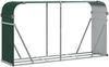 vidaXL Kaminholzunterstand Grün 234x45x100 cm Verzinkter Stahl 364545 Bild 2