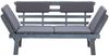 vidaXL Gartenbank mit Auflagen 2-in-1 190 cm Grau Massivholz Akazie 312119 Bild 4