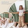 lilimaus Betthimmel Musselin Hausbett Himmel für Kinderzimmer mit Gold Applikation, Musselin Betthimmel aus Baumwolle für Kinderzimmer-Deko Bild 2