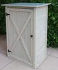 HABAU Gartenschrank "Benno" aus Holz, Grau, 76 x 56 x 117 cm Bild 5