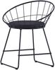 vidaXL Esszimmerstühle mit Kunstledersitzen 6 Stk. Schwarz Stahl 276236 Bild 5