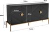 Moderne Sideboards,Schränke,Lagerschränke,Kommode,geeignet für Wohnzimmer/Esszimmer/Eingang,162 x 40 x 80cm (B/H/T) Bild 5