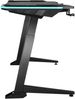 tectake Schreibtisch Computertisch Hemingway höhenverstellbar 130x 67,2x 72-121cm (1-St, 1 tlg), Elektrisch stufenlos höhenverstellbarer Gaming-Tisch Bild 4