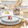 SÄNGER Steingut Dessertteller Bombay Stone 4 teilig Bild 4