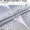Duschvorhang Water Droplets Antischimmel Textil 100x200cm 1er Pack Bild 2