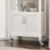 SoBuy FKW22-WN Küchenwagen, MDF, Lackiert, Weiß, 60 x 92 x 45 cm Bild 4