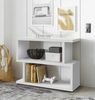 Raumteiler BC 3105 in weiß - Hochwertiges und vielseitig einsetzbares Standregal- 100 x 80 x 38 cm (B/H/T) Bild 2