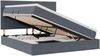 vidaXL Aufbewahrungsbett mit Matratze Dunkelgrau 160 x 200 cm Samt 3371980 Bild 2