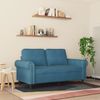 vidaXL 2-Sitzer-Sofa Blau 120 cm Samt 359528 Bild 3