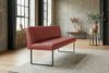 KAWOLA Esszimmerbank ELEEN Leder rot 243cm 85 x 69 x 243 cm Bild 5