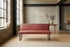 KAWOLA Esszimmerbank ELEEN Leder rot 243cm 85 x 69 x 243 cm Bild 4
